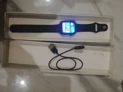 Apple watch series 7 smart watch with apple logo