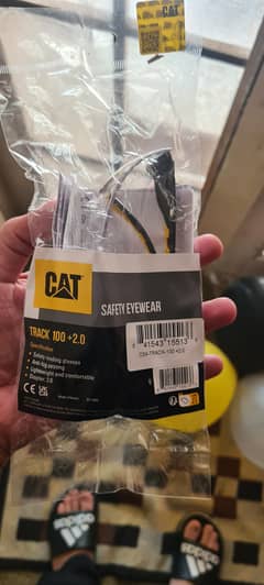 CAT TRACK Safety Glasses with Bifocal Readers, Clear Lens