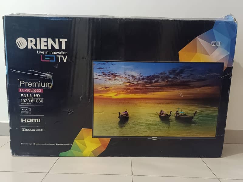 Orient 50" LED Smple  TV 1