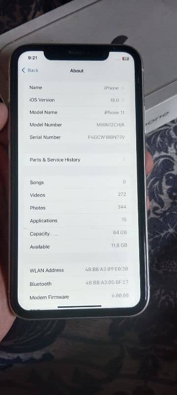 iphone 11  non pta fectory unlock 64 gb 7