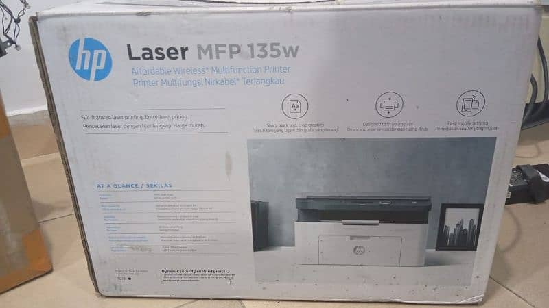 HP Laser MFP 135w 3