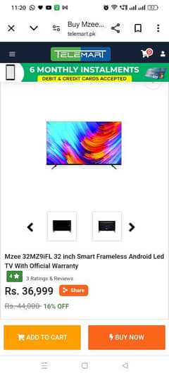 MZEE ANDROID LED BORDER LESS