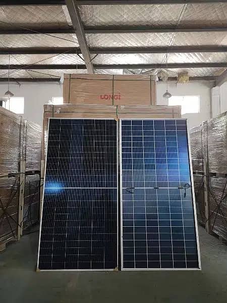 solar panel bificical double Glass Canadian 4