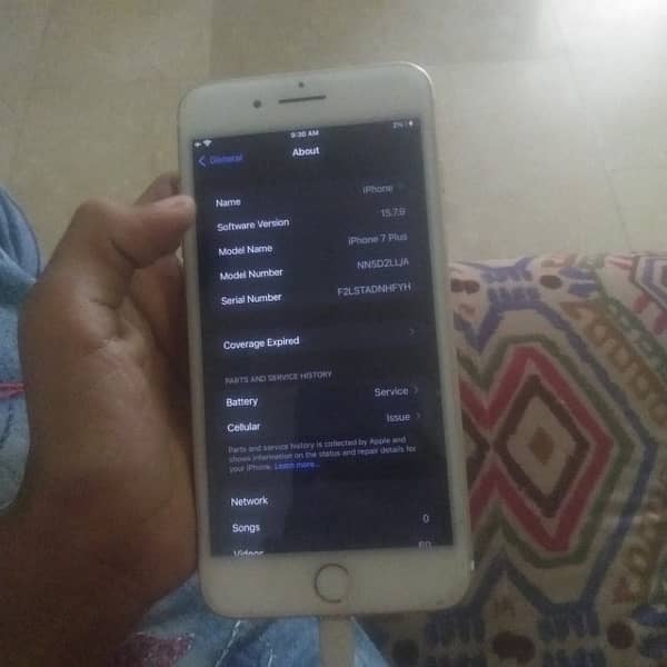 IPHONE 7 plus  256 gb non pta 6