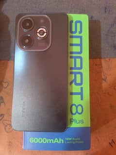 Infinix smart 8 plus   4+4/64GB 9 month used