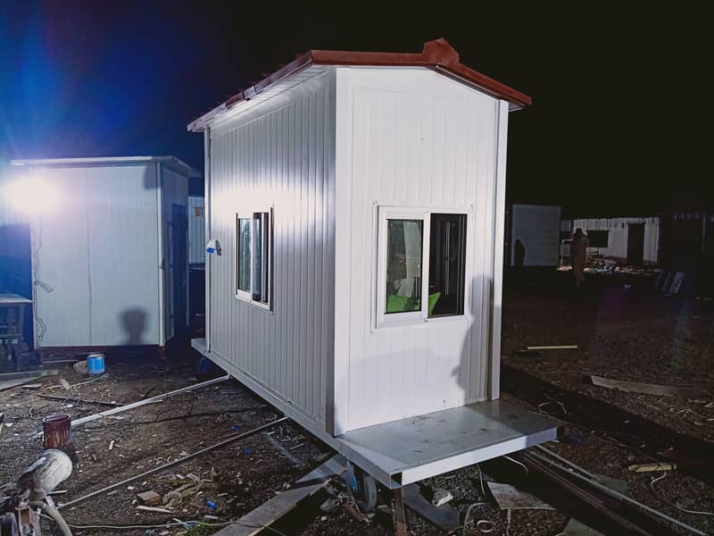 Caravan container office container workstation portable toilets prefab 5