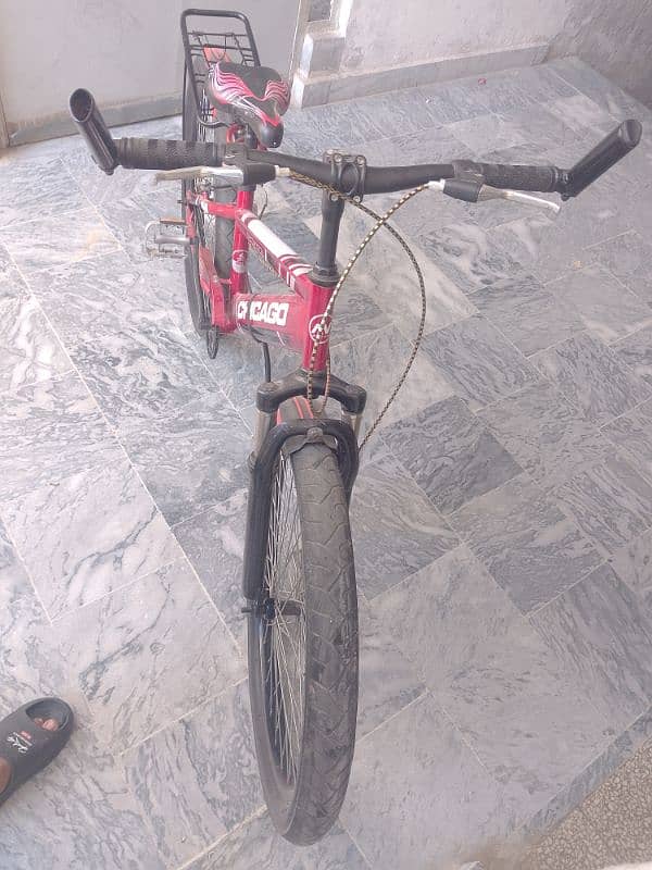 A good bicycle not used long time only use two months. 1