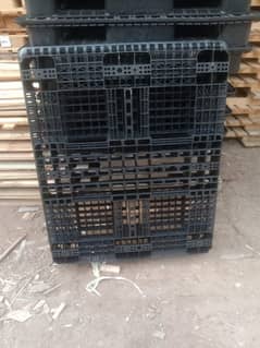 Plastic Imported pallets stock in Pakistan| New & used pallet| storage