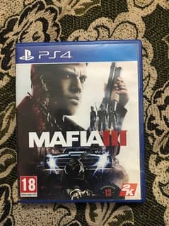 Mafia 3 PS4 Game Disc used