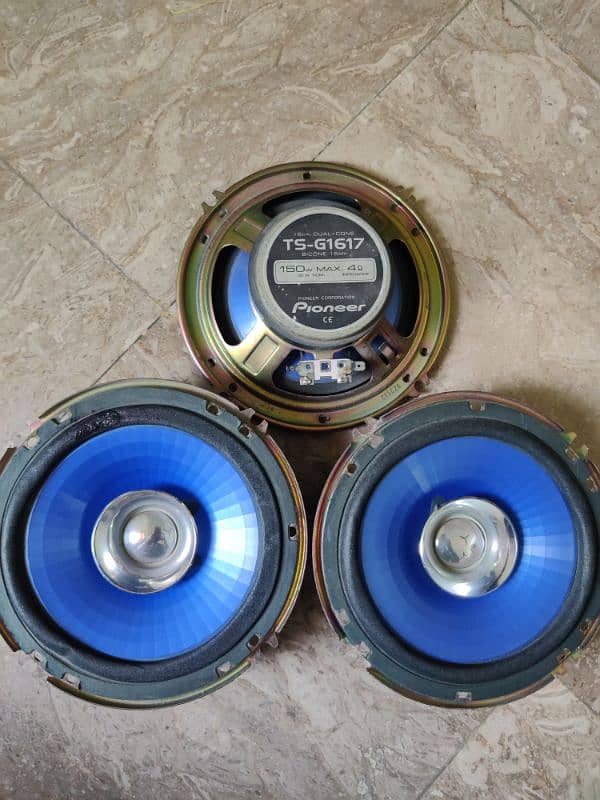 Pioneer TS-G1617 6.5" Car Speakers 0