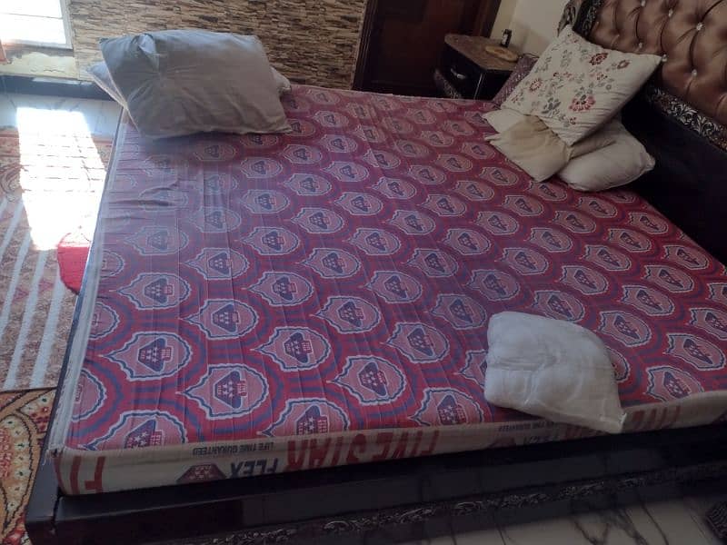 bed set with matters and side tables and dressing table 5