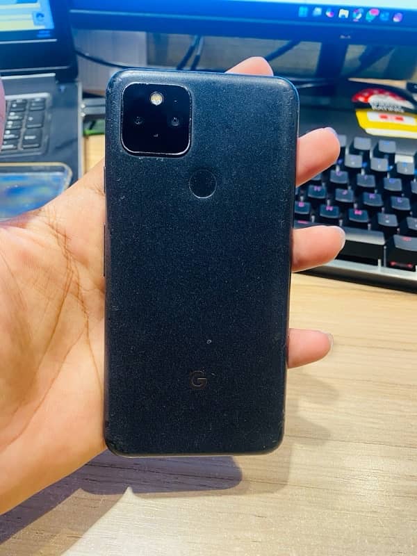 Google Pixel 5 Non PTA But Sim Working 8/128 Exchange Possible 0