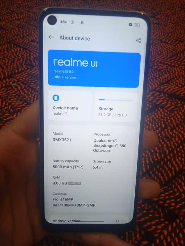 Realme 9 pro 12 GB RaM High Gaming prosesr Non PTA 2