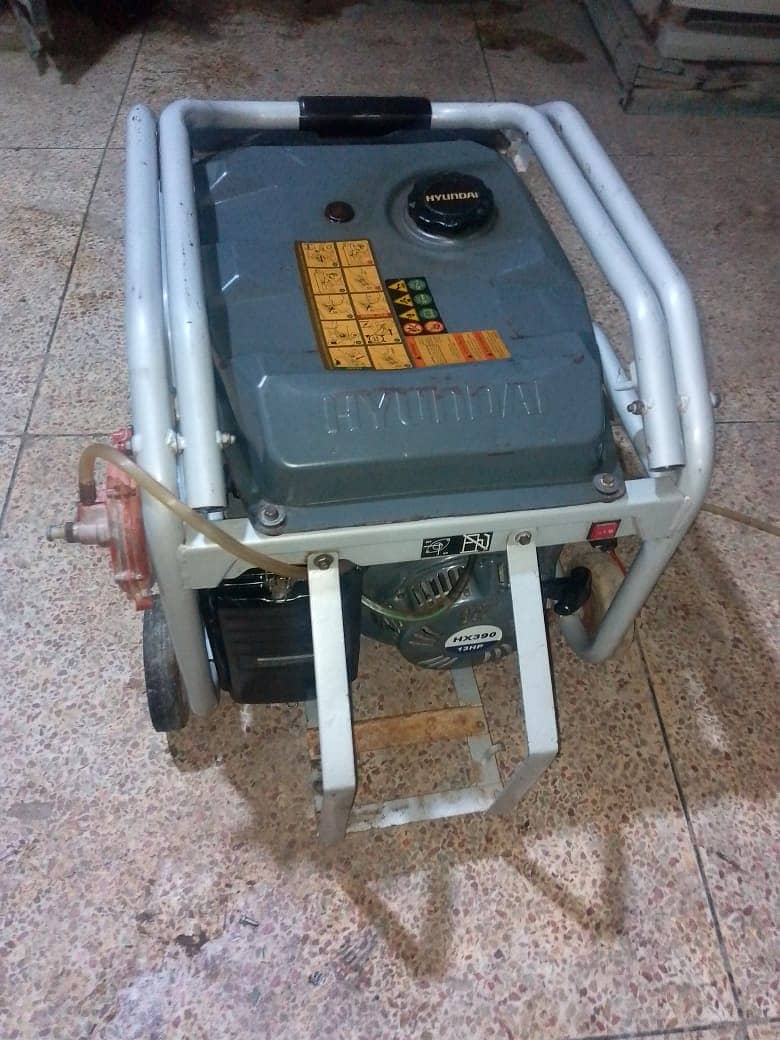 5 KVA Hyundai generator available in running condition 03109541261 1