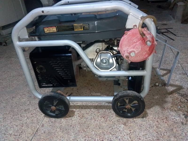 5 KVA Hyundai generator available in running condition 03109541261 7