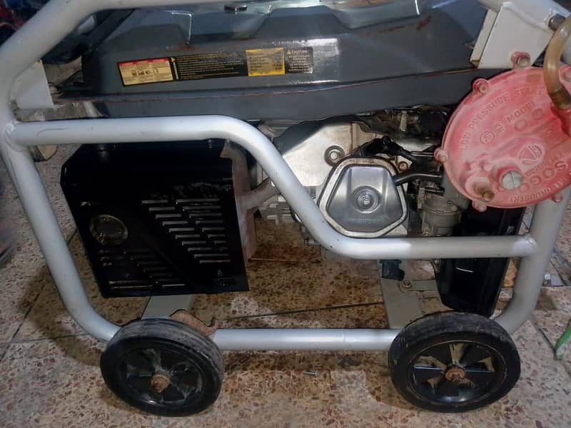 5 KVA Hyundai generator available in running condition 03109541261 11