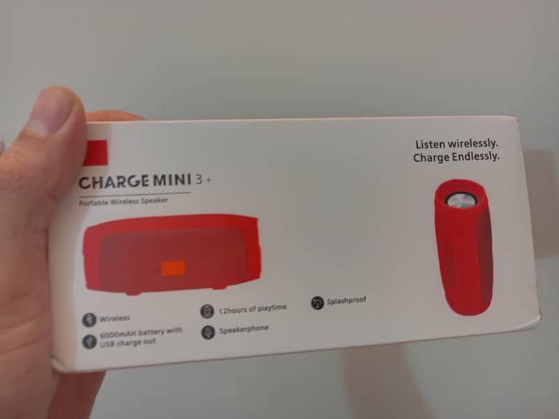 Original JBL Charge Mini 3+ Bluetooth Speaker 5