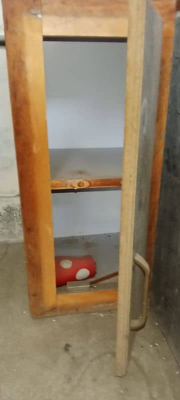 wooden cabinet for sale can be used for keeping things. 2