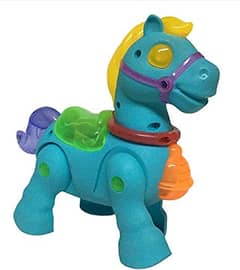 Walking Musical Pony Horse – Lights And Sounds – Interactive Kid Fun