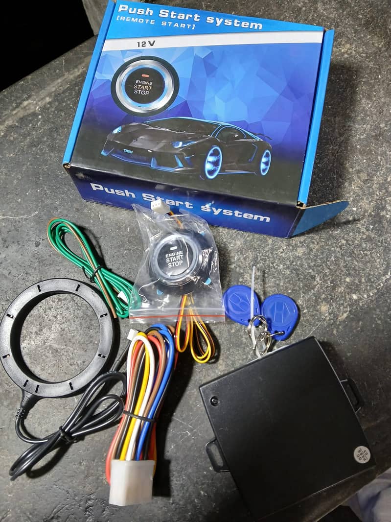 car LCD Camera, Push start kit,side mirrors,multimedia power steering 1