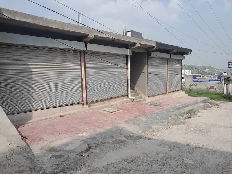 Single Story plaza for sale on very ideal location opp panjab housing scheme adiala road abhid homes 1