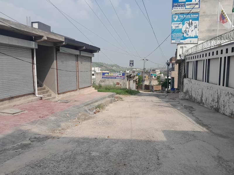 Single Story plaza for sale on very ideal location opp panjab housing scheme adiala road abhid homes 2