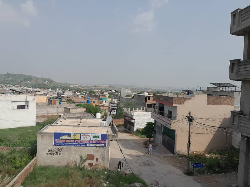 Single Story plaza for sale on very ideal location opp panjab housing scheme adiala road abhid homes 7