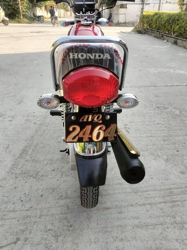 Honda CG125 special edition Rawalpindi number 03055228242 10