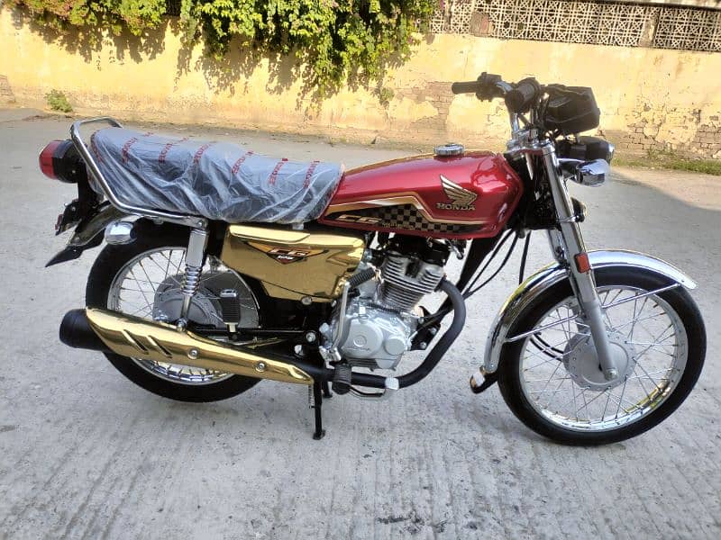 Honda CG125 special edition Rawalpindi number 03055228242 12