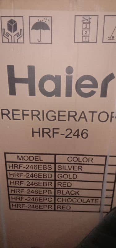 Haier refrigerator Hrf 246 1