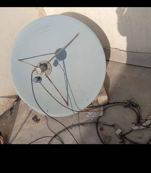 dish with receiver LNB 1