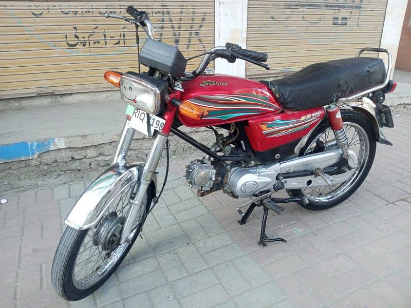 Super star 100 cc Model 2018 Rawalpindi Number 6