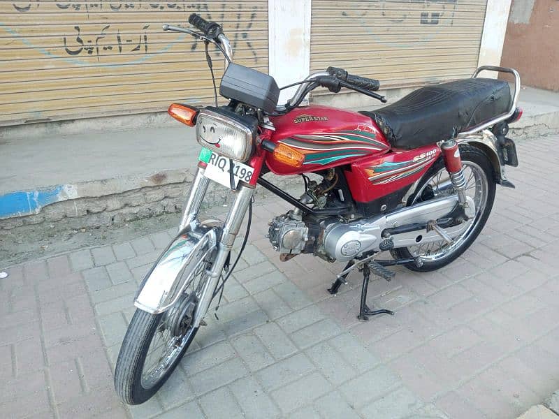 Super star 100 cc Model 2018 Rawalpindi Number 7