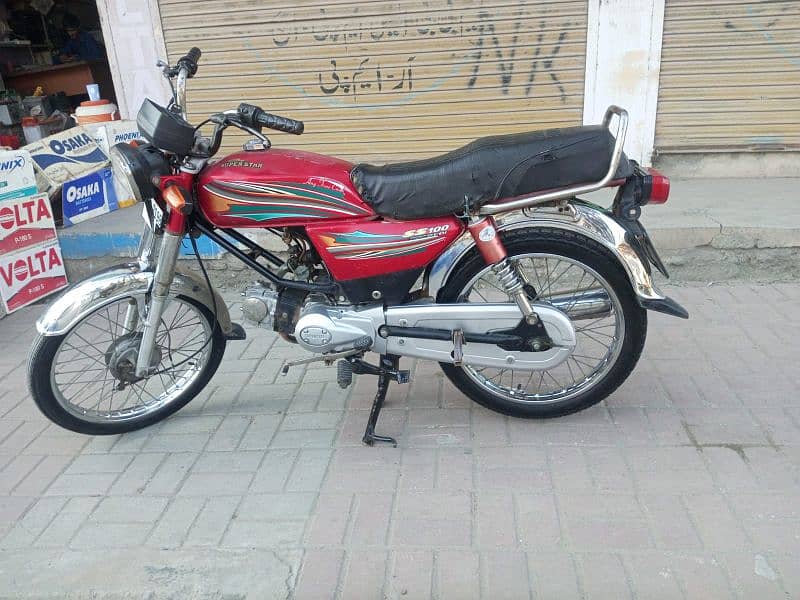 Super star 100 cc Model 2018 Rawalpindi Number 9