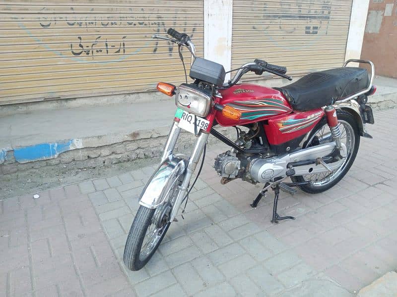 Super star 100 cc Model 2018 Rawalpindi Number 10