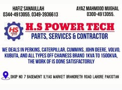 Generator Repair Services/Rental Generator/PARTS In Lahore 24/7