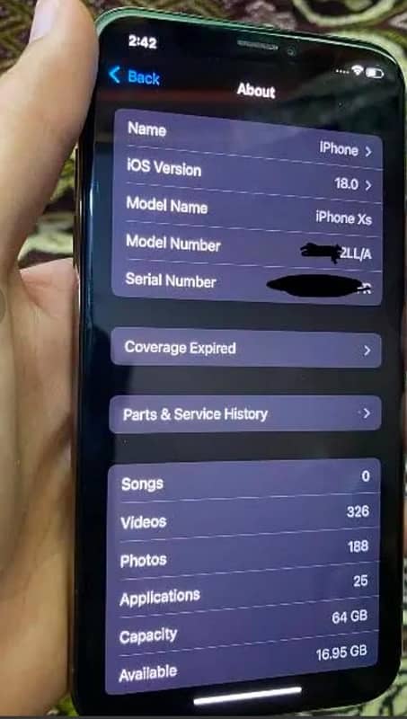 Iphone Xs Non pta 3