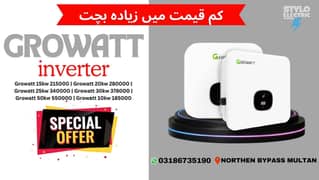 Solar Inverter / Growatt / 10kw 15kw 20kw Delivery in allover Pakistan 0