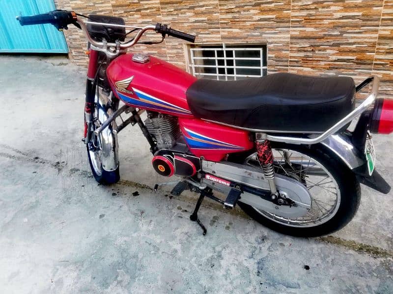 Honda 125 model 2007 lush condition 6