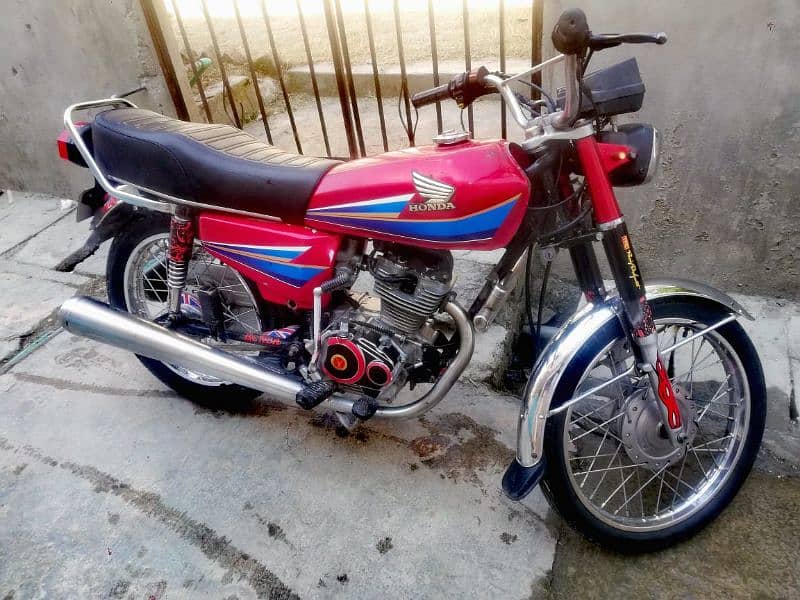 Honda 125 model 2007 lush condition 8