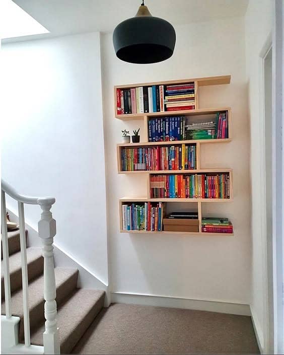 book shelves / wooden book shelves / shelves / wall decore shevles 10