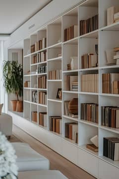 book shelves / wooden book shelves / shelves / wall decore shevles