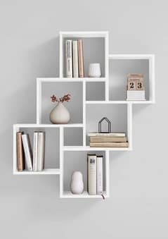 book shelves / wooden book shelves / shelves / wall decore shevles