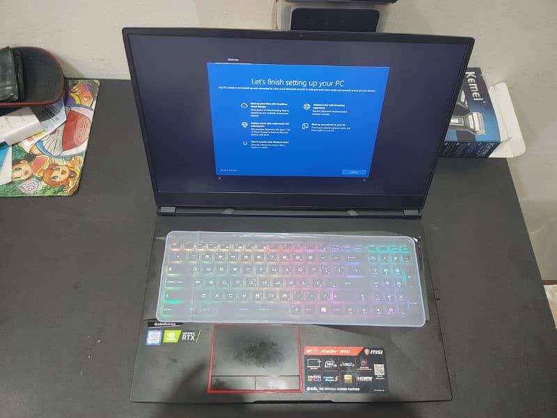 MSI GE 75 REIDER 8SG RTX2080 17" 4