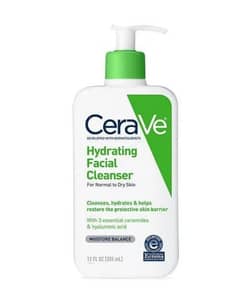 CeraVe hydrating facial cleanser