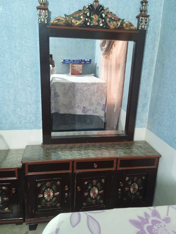 all furniture like double bed dressing show case 10