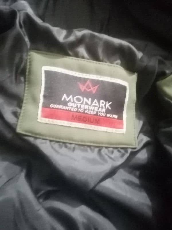 Monark brand cut&saw windbreaker Quilted jacket 2