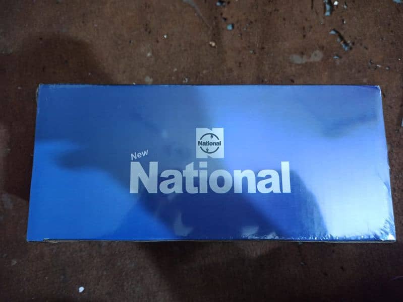 NATIONAL Battery dry iron 3