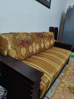 5 Seater Sofa Sheesham Wood