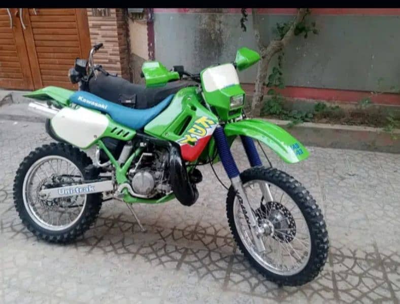 trail Kawasaki kdx 200 1